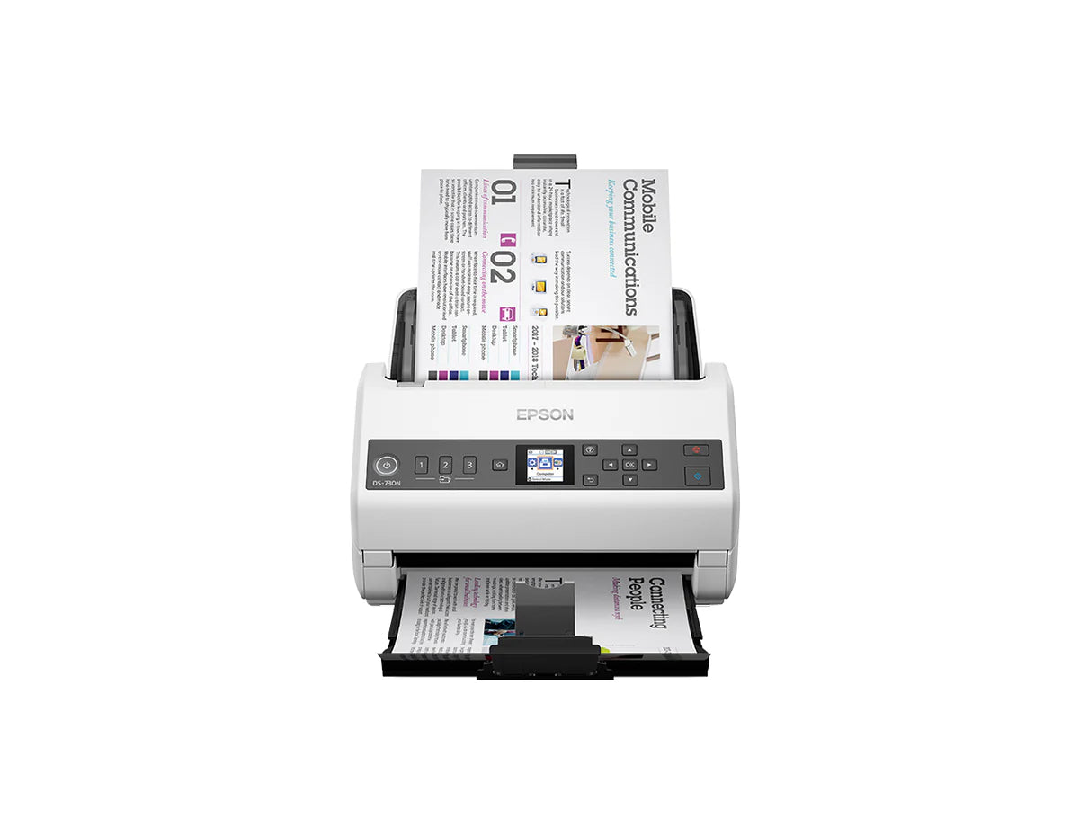 Epson WorkForce DS-730N Color Document Scanner