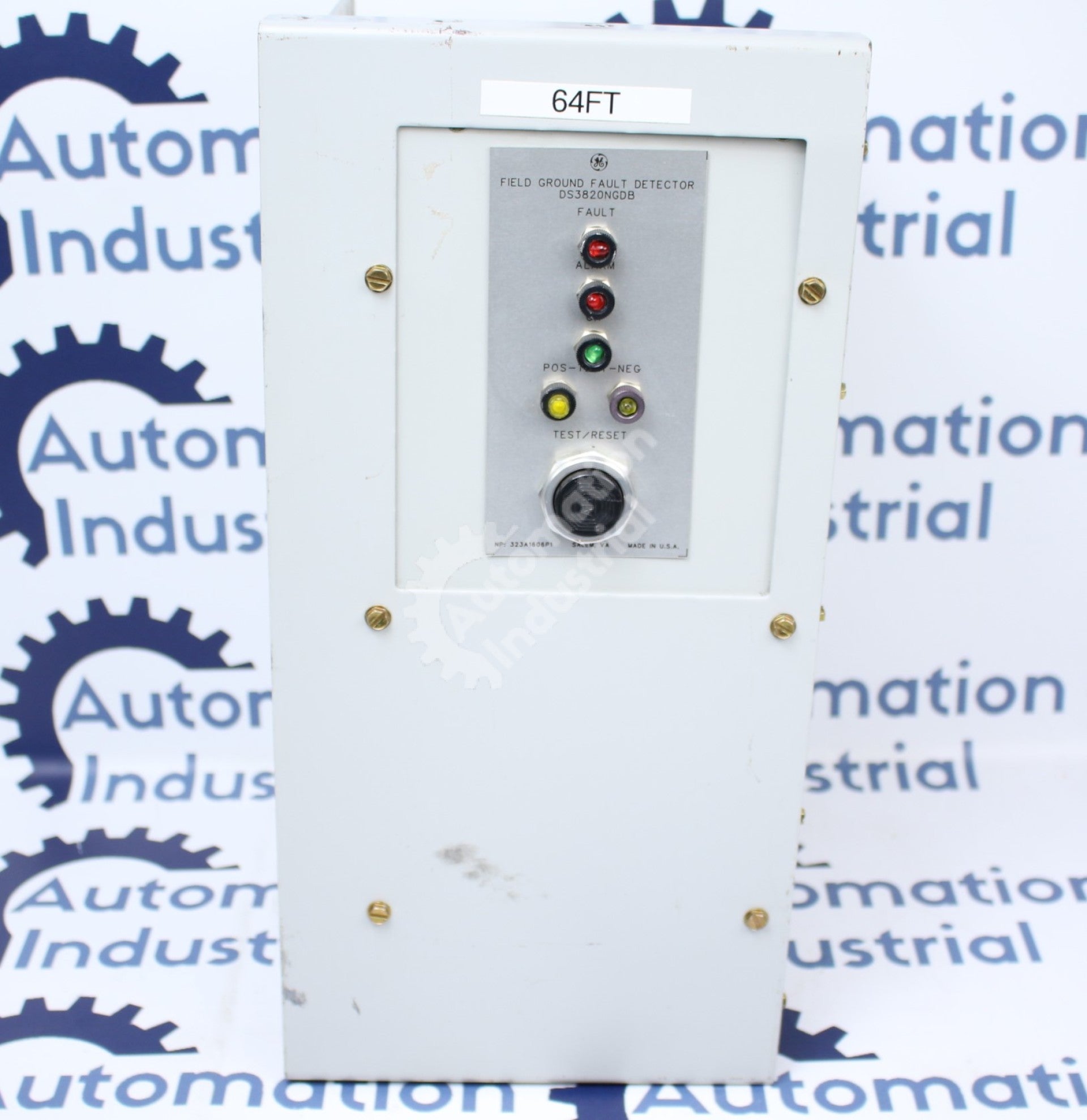 DS3820NGDB1B by GE General Electric DS3820NGDB Field Ground Fault Detector