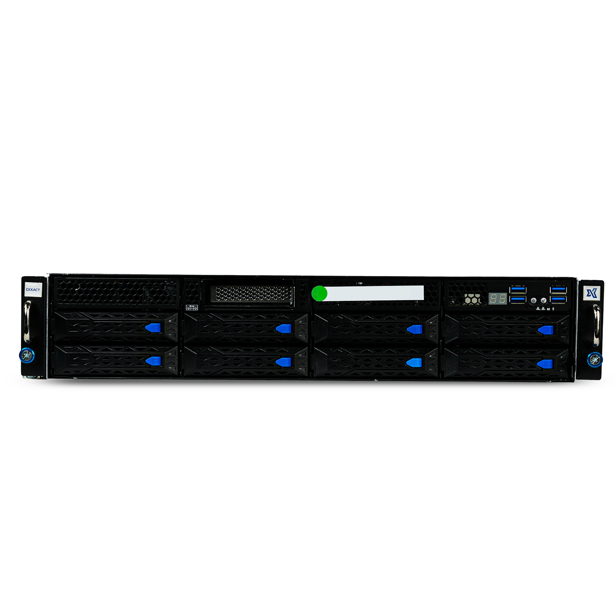 ASUS ESC4000A-E10 2U GPU Server AMD EPYC 7742 64-Core 8x DDR4 DIMM 8x SATA/SAS/NVMe Hot-Swap Bay 4x GPU Slots 2x2200W ConnectX-5 Refurbished