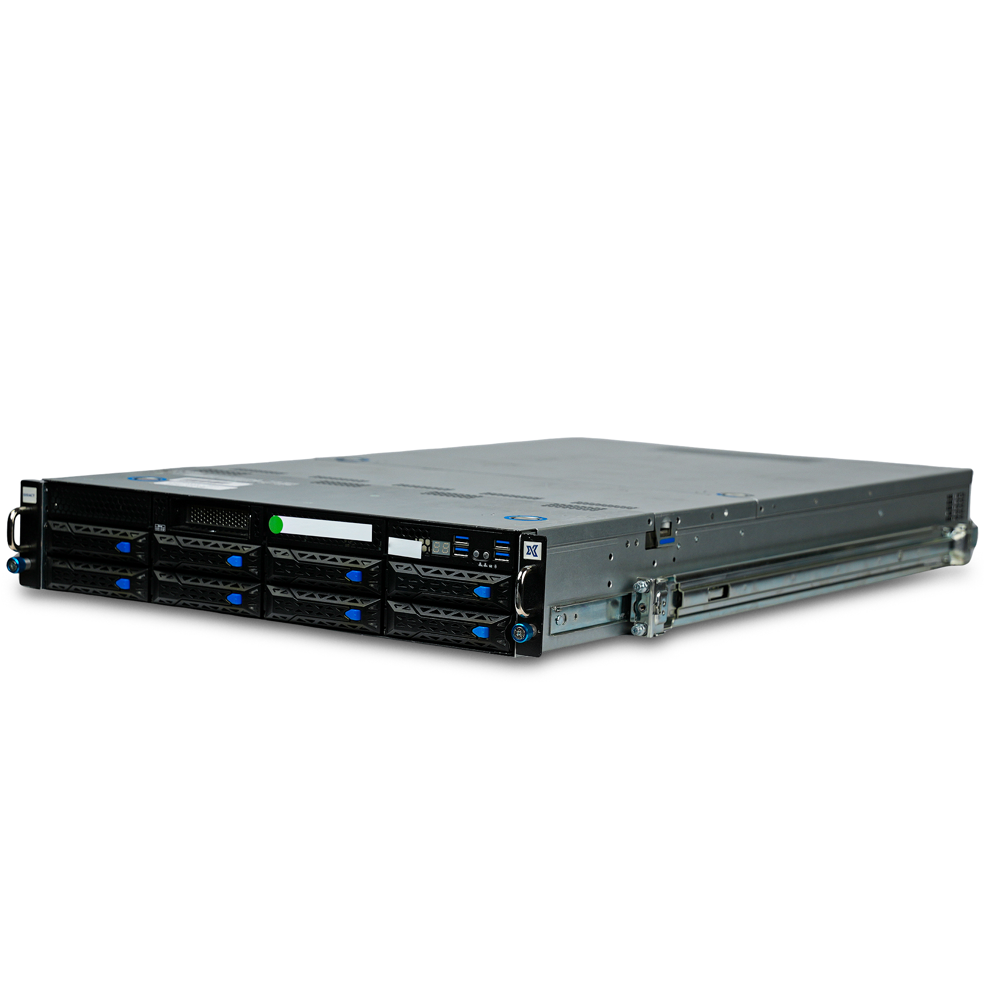 ASUS ESC4000A-E10 2U GPU Server AMD EPYC 7742 64-Core 8x DDR4 DIMM 8x SATA/SAS/NVMe Hot-Swap Bay 4x GPU Slots 2x2200W ConnectX-6 Refurbished