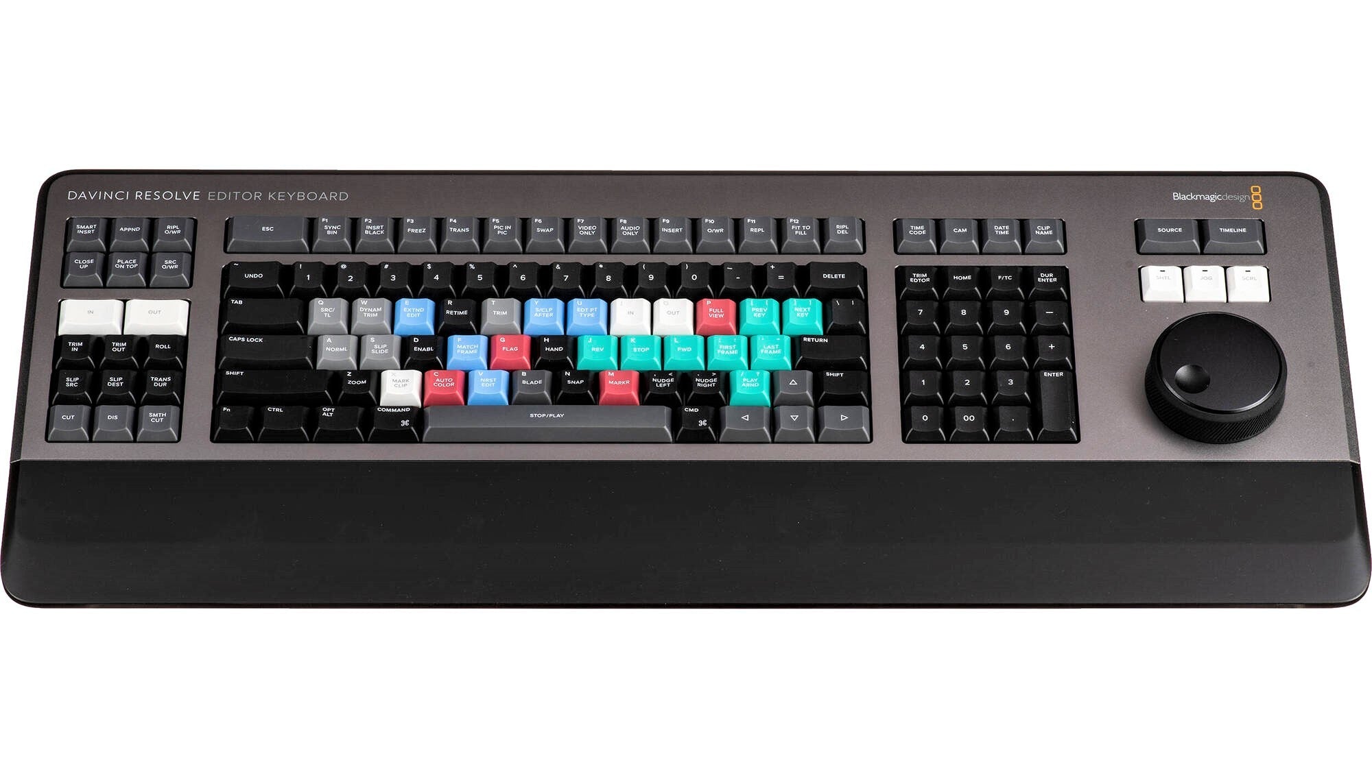 Blackmagic Design DaVinci Resolve Editor Keyboard with Resolve Software