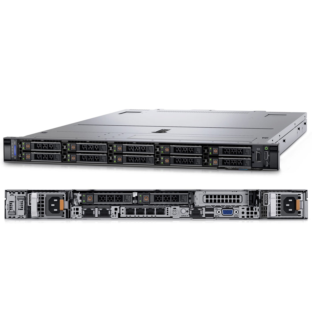 KT9ND — 10x 2.5" (SAS/SATA/NVMe) Rack Chassis | Refurbished Dell PowerEdge R650