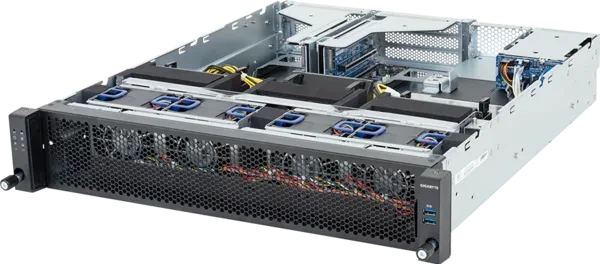 Gigabyte E263-Z34-ACJ1 2U UP EPYC9005 9004 2x2.5 Gen5 NVMe SATA Server
