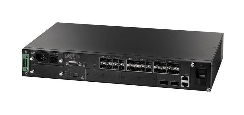 ECS4660-28F Full Gigabit Ethernet 24 SFP, 2 10G XFP ports, 2 10G expansion slots, Layer 3 managed switch, rack 19"
