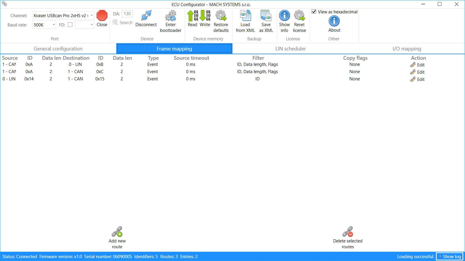 ECU Configurator Tool