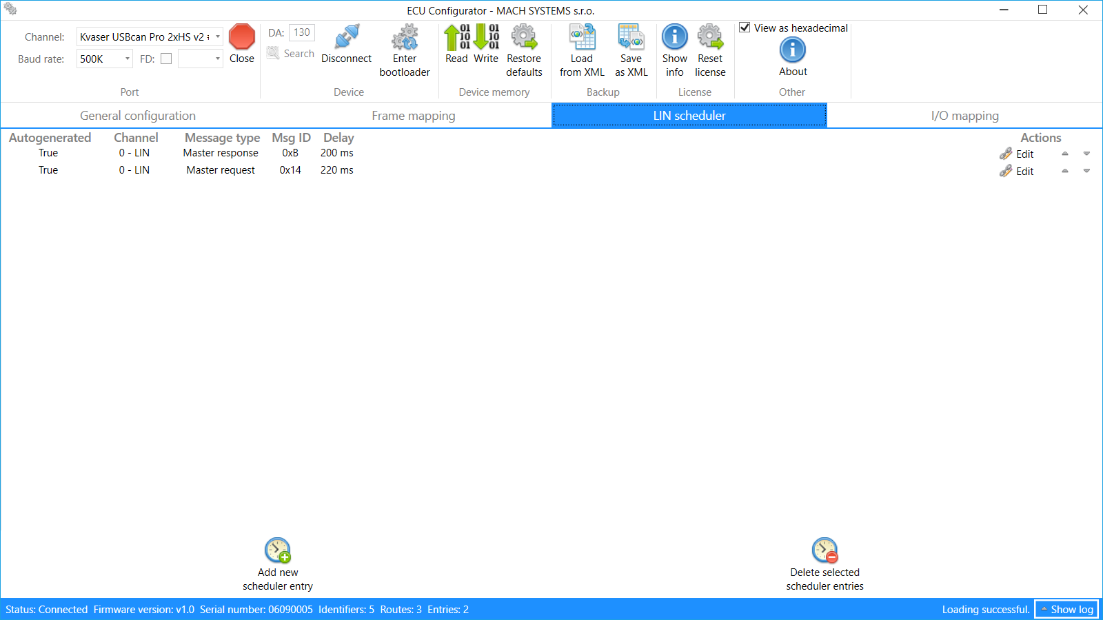 ECU Configurator Tool
