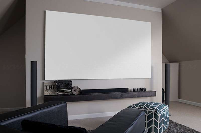 Elite Screens Aeon CineWhite UHD-B Series 110 Inch Diagonal Fixed Frame Screen