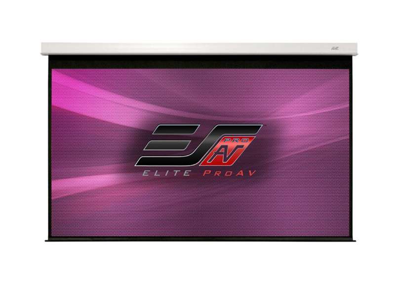 Elite Screens Evanesce Plus Series, 180-inch Diag. 16:9 Electric Screen, MaxWhite Fiberglass (FG) Material