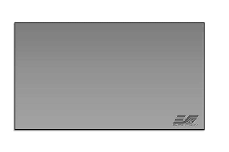 Elite Screens Pro Frame Thin DarkUST Series 100 Inch Diagonal Fixed Frame Screen