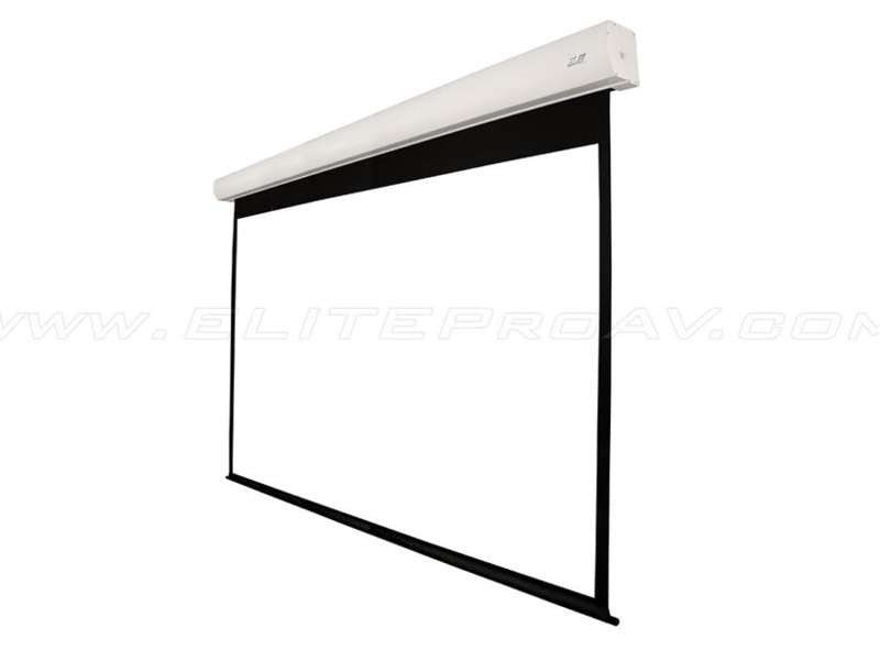 Elite Screens Saker Plus Series, 200-inch Diag. 16:9 Electric Screen, MaxWhite Material