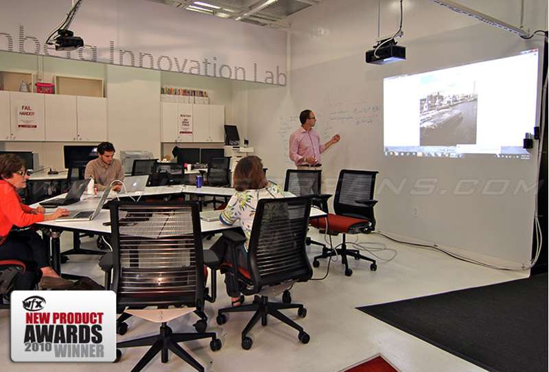 Elite Screens Insta-DE Screen Series 83 Inch Diagonal Whiteboard Screen