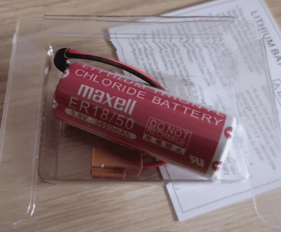 ER1850 Maxell ER 18/50 Industrial Robot CNC Machine 3.6V 3650mAh Lithium Battery