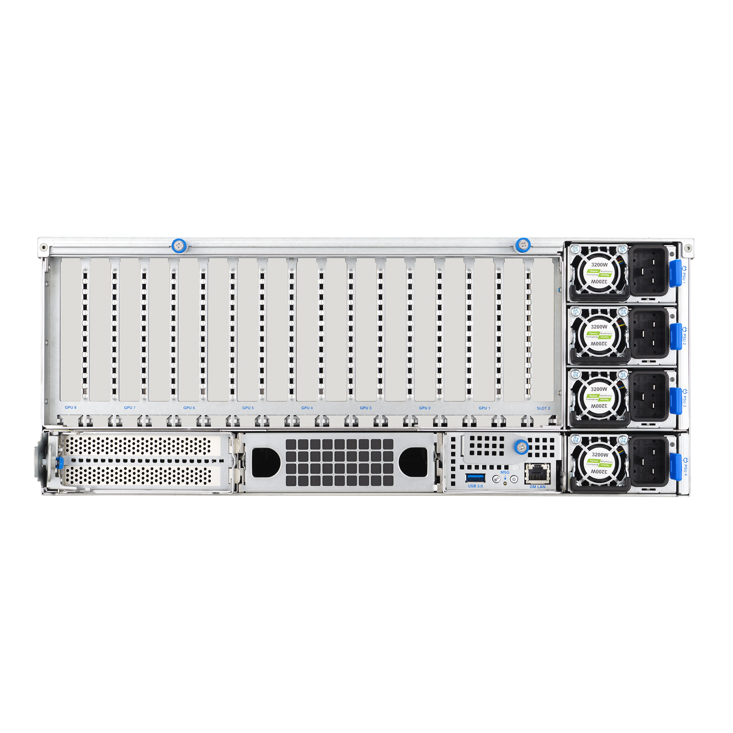 ASUS ESC8000-E12-32W 4U Dual Intel Xeon 128-Core 8×GPU NVMe PCIe Gen5 GPU Server
