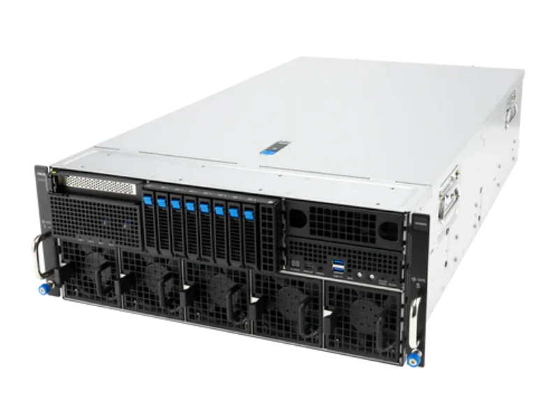 ASUS ESC8000A-E13-32W AMD EPYC 9005 Series 192-Cores DDR5 RDIMM NVMe U.2 PCIe Gen5 4U GPU Rackmount Server