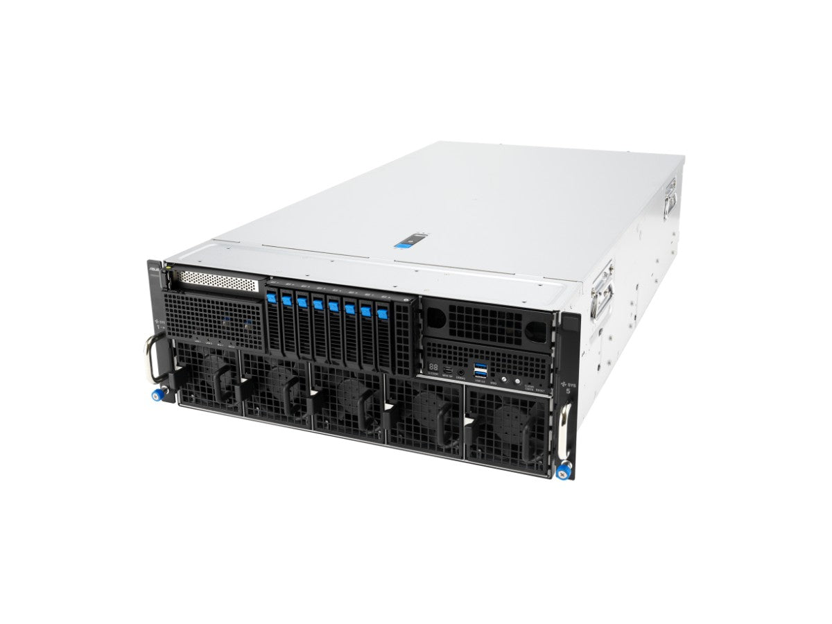 ASUS ESC8000A-E13P-32WP 4U Dual AMD EPYC 9005 192-Core 8×PCIe Gen5 8×GPU NVMe GPU Server