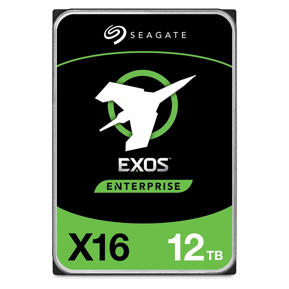 Seagate Exos X16 ST12000NM000G 12TB 7.2K RPM SATA 6Gb/s 3.5in Hard Drive