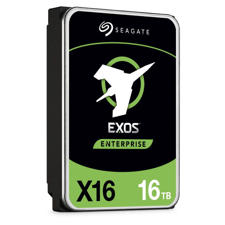 Seagate Exos X16 ST16000NM002G 16TB 7.2K RPM SAS 12Gb/s 512e/4Kn 3.5in Recertified Hard Drive