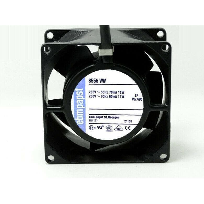 Ebmpapst TYP8556VW 230V 12/11W 80*80*38MM 2 line double ball full metal fan-FoxTI