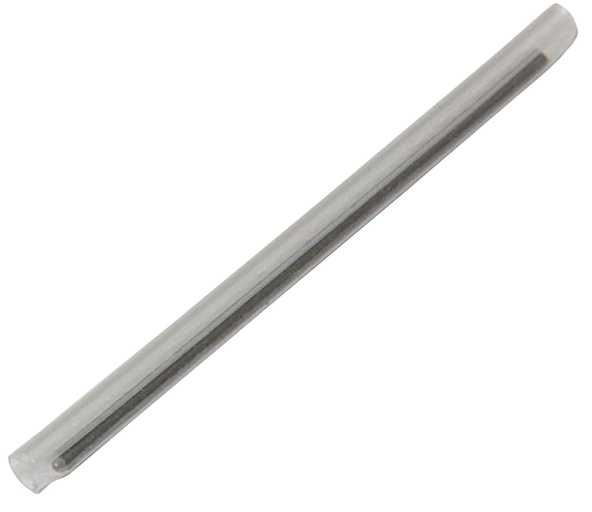 Dia 3.0mm x 60 mm(L) Fusion Splice Sleeve Tapered Ends - pack of 50 pcs - Clear Color