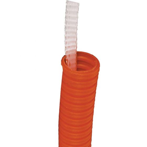Single Wall HDPE Corrugated Innerduct, Orange, 500 feet Coil