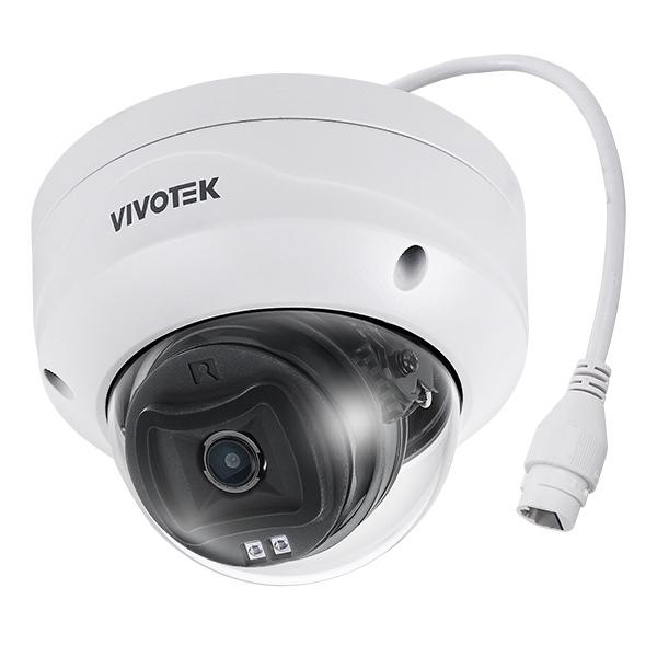 Vivotek FD9383-HV(2.8MM) C-Ser, Outdr Dome,2.8mm, 5MP, AI Analytics,IP66/IK10,30M IR