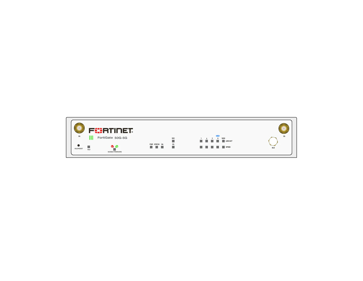Fortinet FortiGate 50G-5G Next-Generation Firewall with 1-Year Enterprise Protection (FG-50G-5G-BDL-809-12)