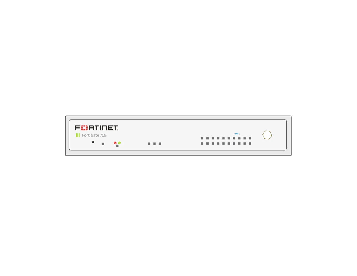 Fortinet FortiGate 71G Next-Generation Firewall Unified Threat Protection (UTP) 5-Year Bundle (FG-71G-BDL-950-60)
