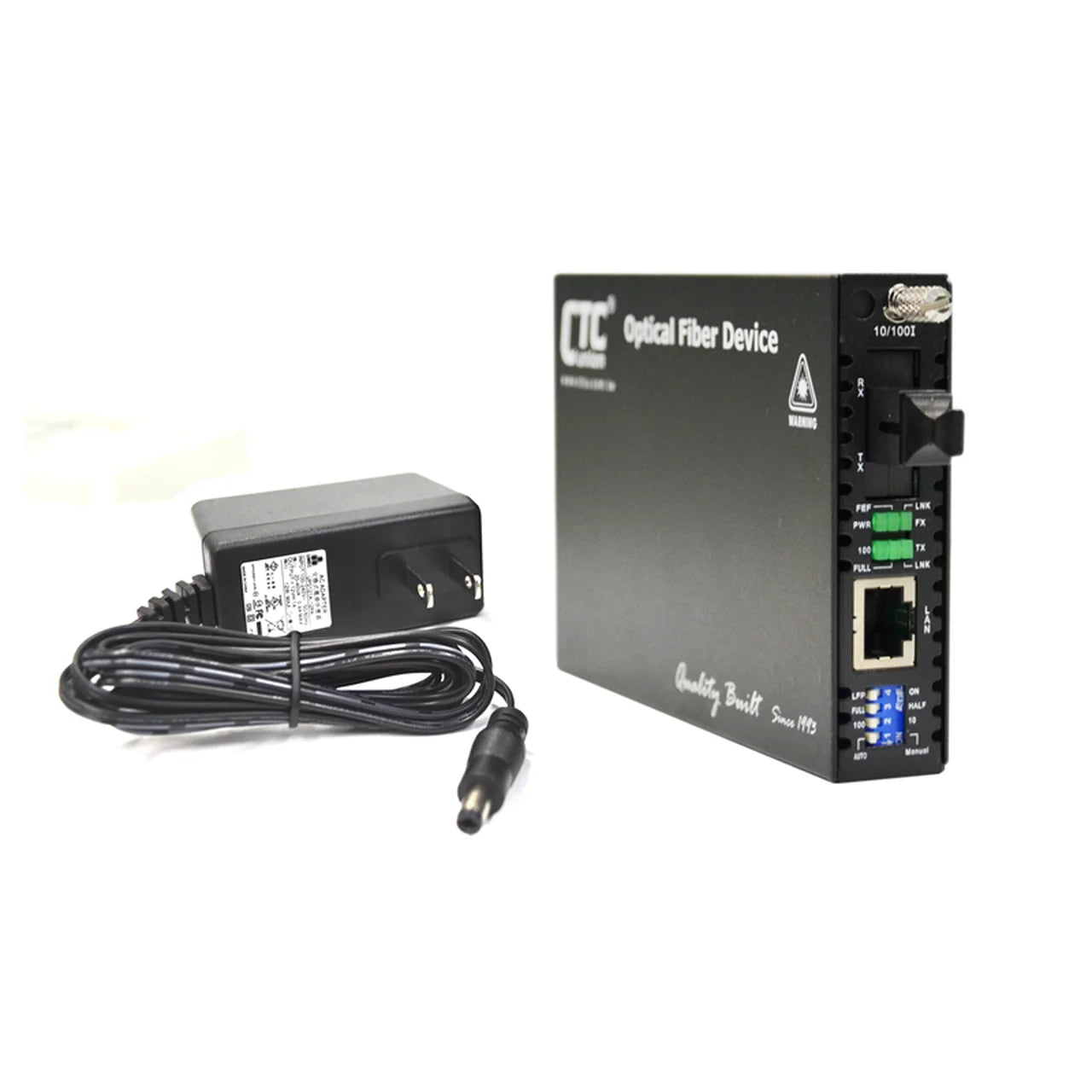 FRM220-10/100-SC20A Fast Ethernet WDM BiDi single strand singlemode fiber converter, 20Km A type