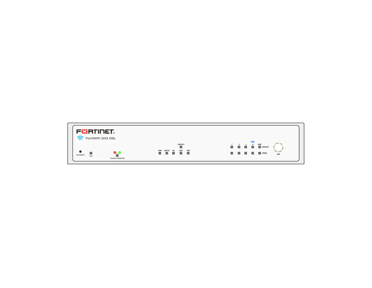 Fortinet FortiWiFi FWF-50G-DSL-A Secure SD-WAN Firewall