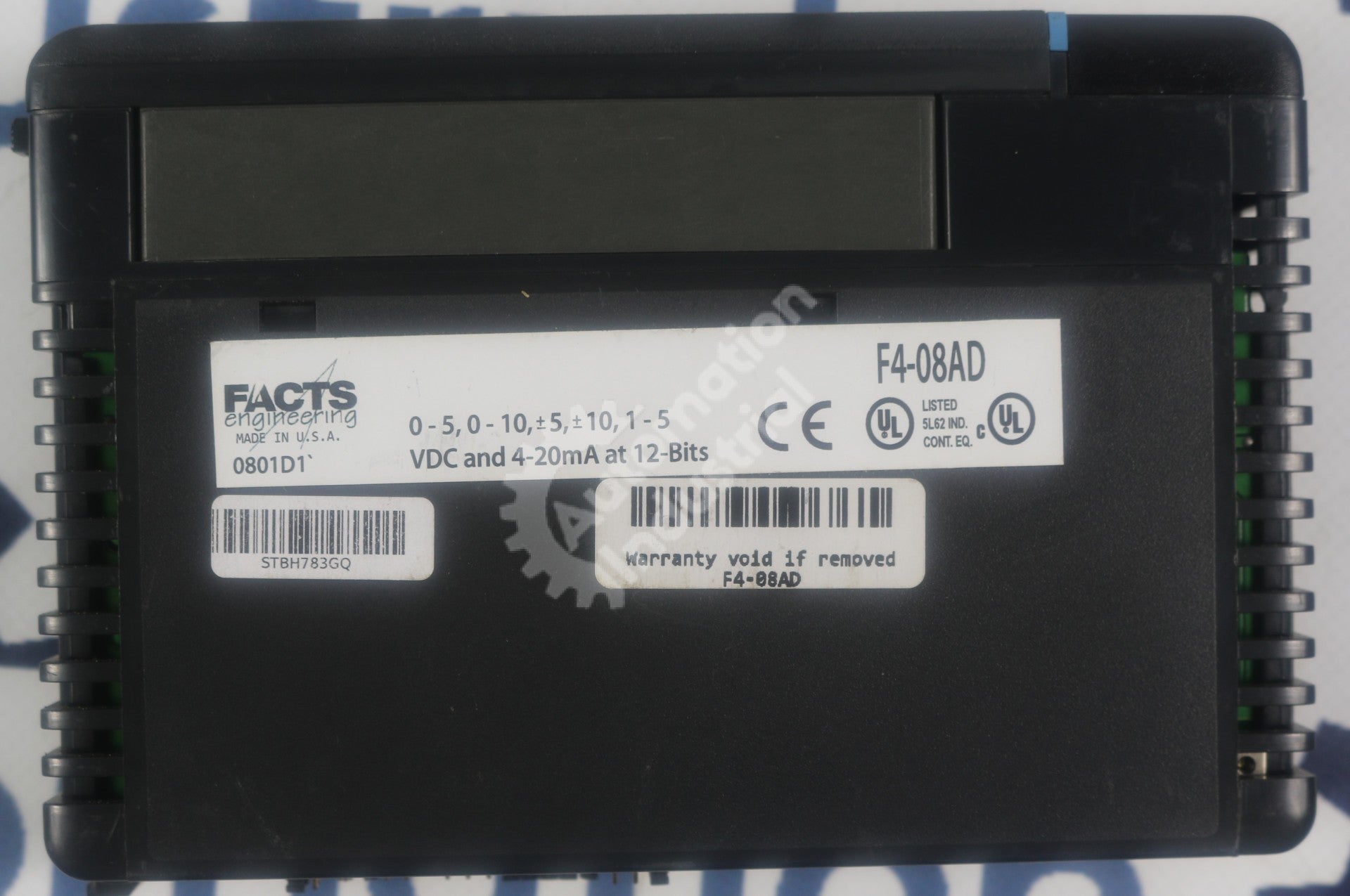F4-08AD by Facts Engineering Analog Input Module DL405 DirectLOGIC 405