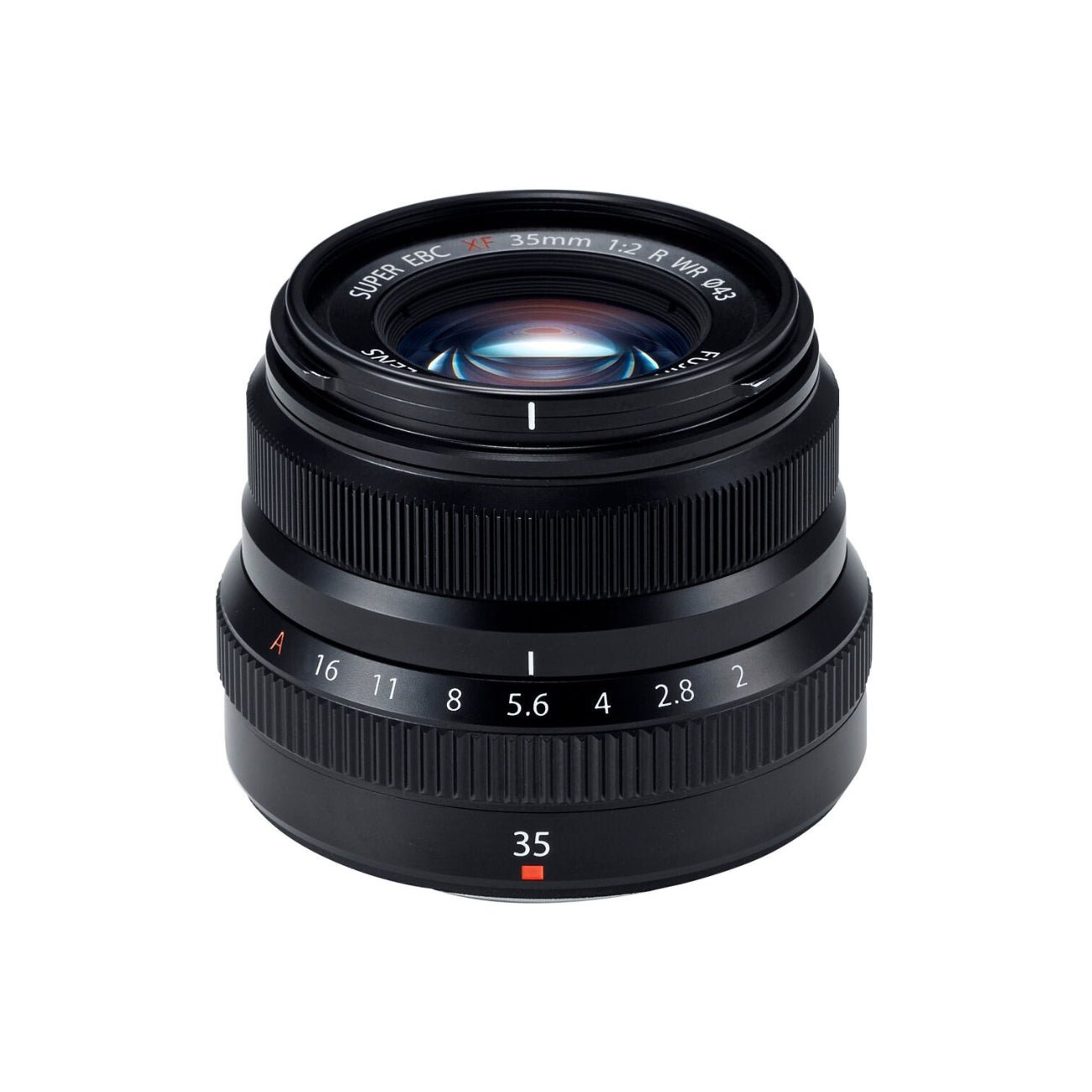 Fujifilm XF 35mm F/2 R WR Lens (Black & Silver)