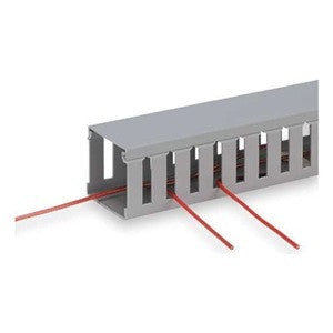 Duct Panduct Type G 6'LX3"WX2"H Base Slotted Wall Light Gray