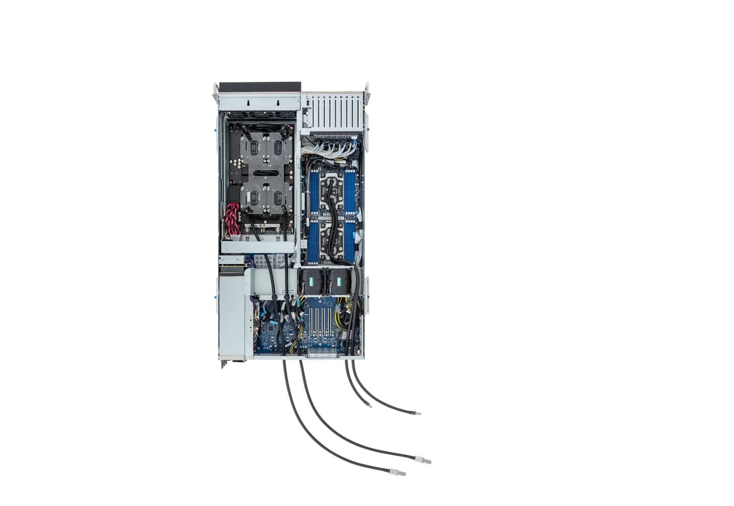 Gigabyte G363-SR0-LAX4 Intel Xeon Scalable DDR5 3U Rackmount/GPU Server