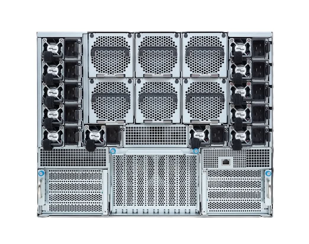 Gigabyte G893-SD1-AAX5 Intel Xeon Scalable DDR5 HGX B200 8U Rackmount/GPU Server
