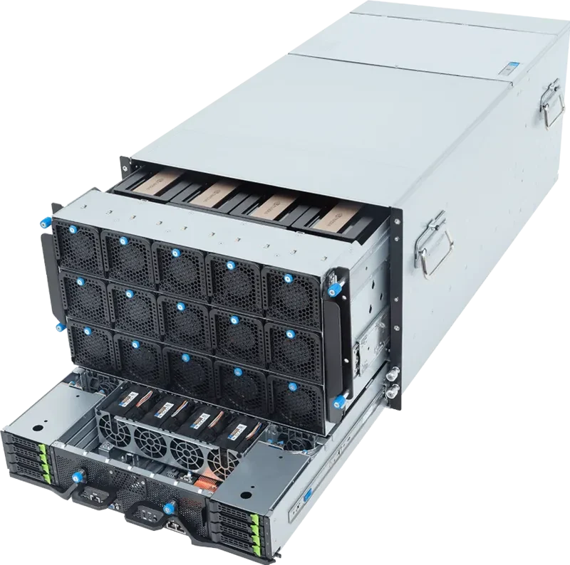 Gigabyte G894-ZD3-AAX7 HPC/AI AMD EPYC DP NVIDIA HGX B300 8U Server