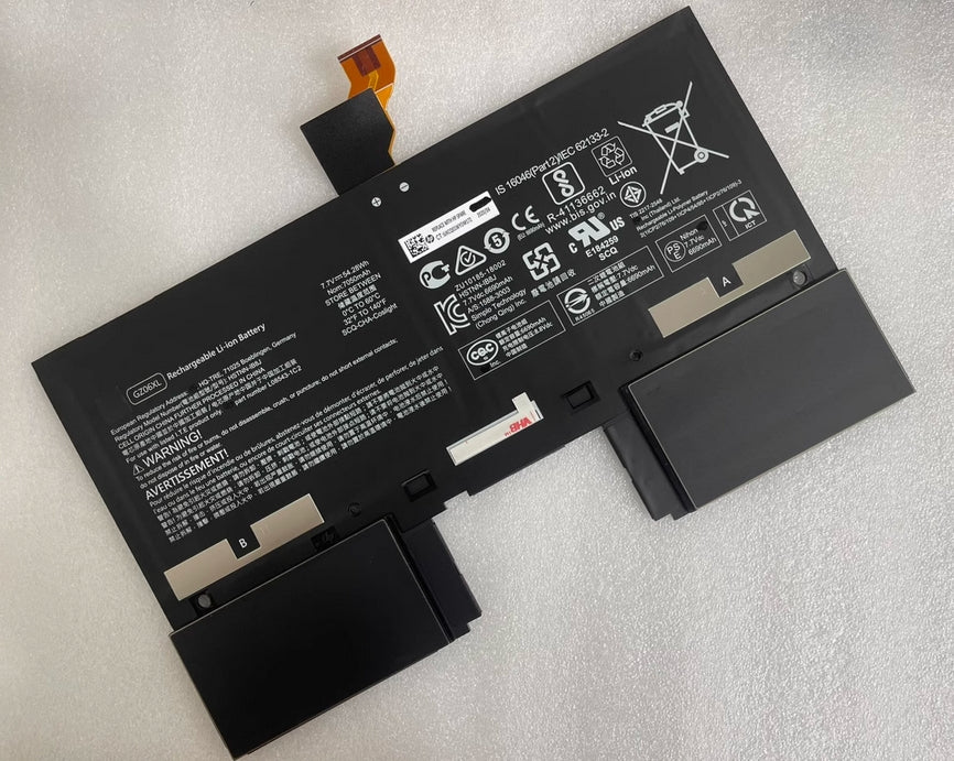 Hp Spectre Folio 13 GZ06XL HSTNN-IB8J L08543-1C1 54.28Wh Battery