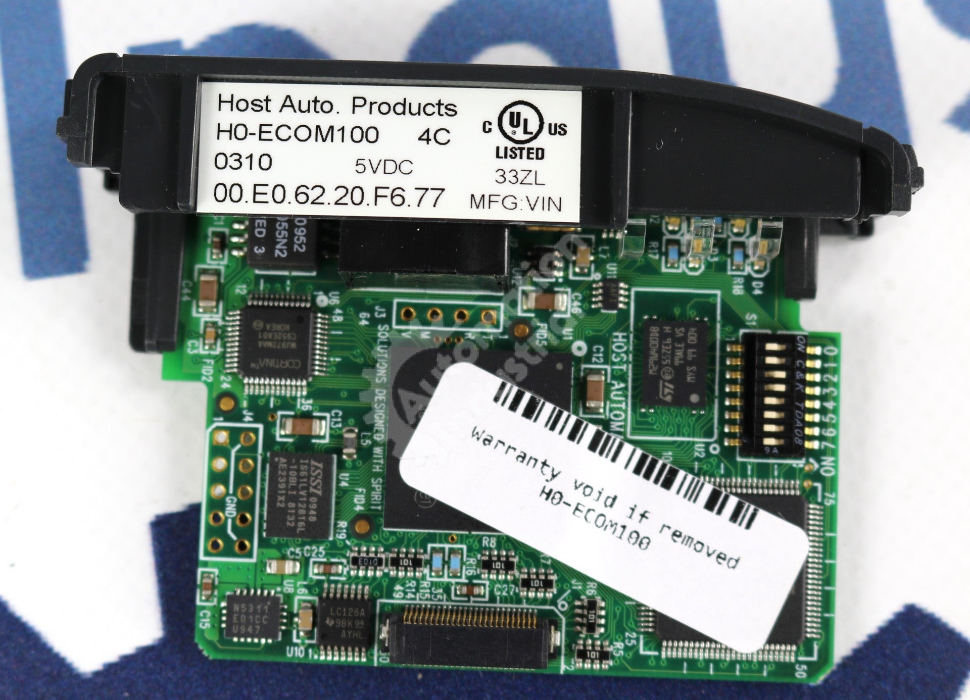 H0-ECOM100 by Host Automation Modbus TCP Ethernet Communications Module