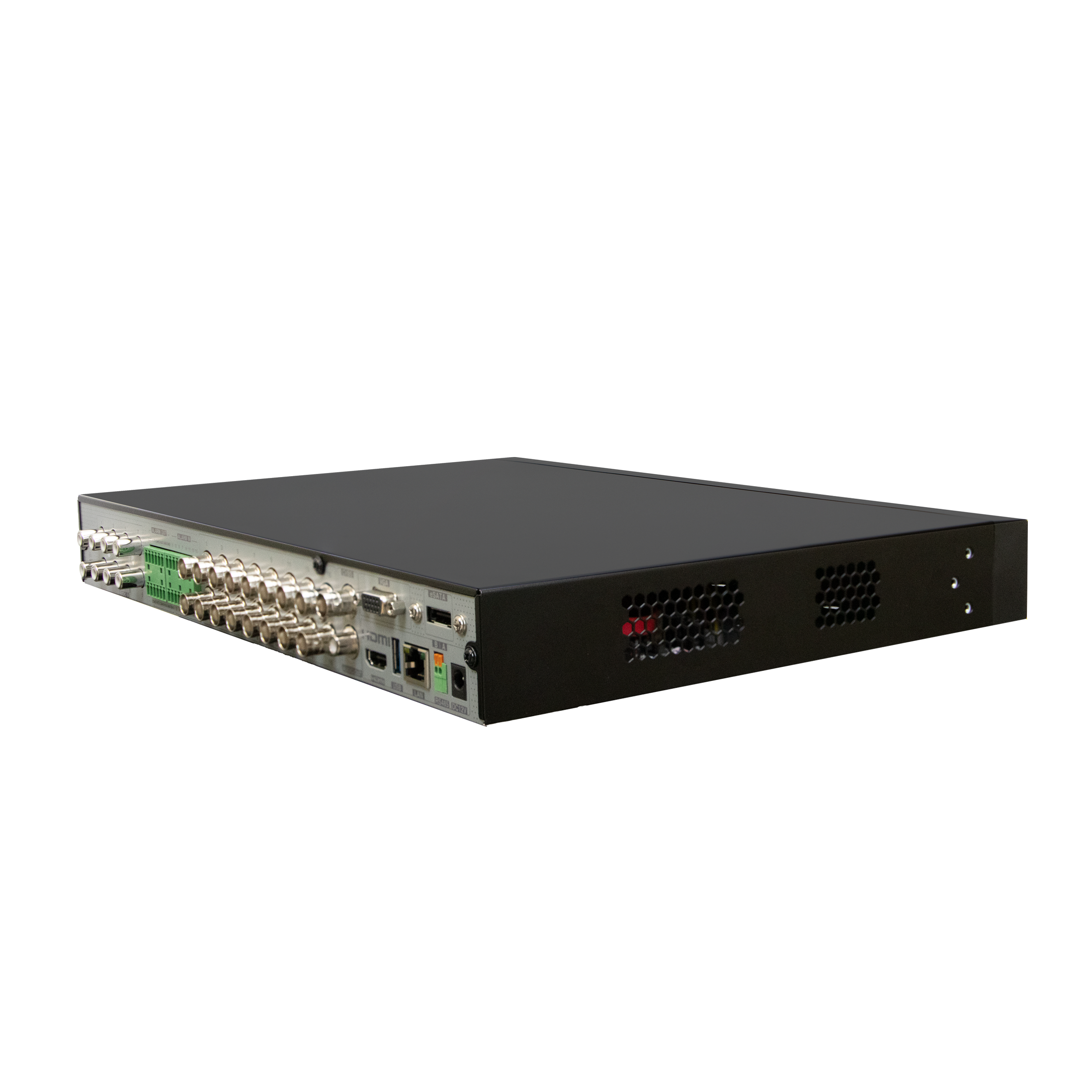 Speco Technologies H24HRLN 24 Ch. Hybrid Recorder - 8 TVI + 8 Hybrid (TVI or IP) + 8 IP, NDAA