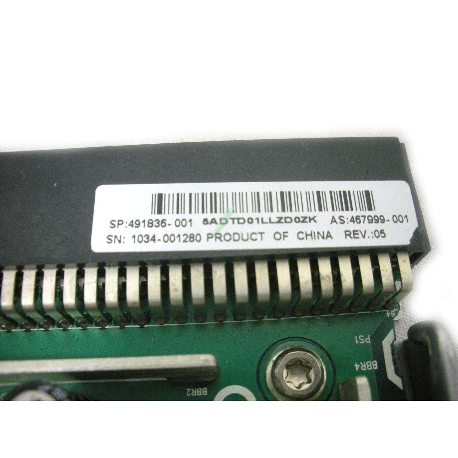 HP 491836-001 Power Supply Backplane Board For Proliant ML370 G6 467999-001 5704327812937-FoxTI