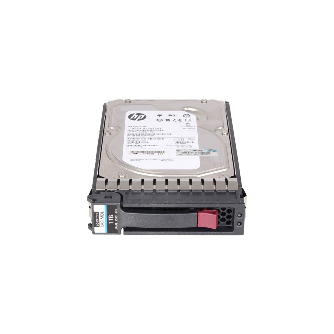 Compatible 652749-B21 1TB 7.2K SAS 2.5" OEM Hard Drive in G8 Hot Swap Tray