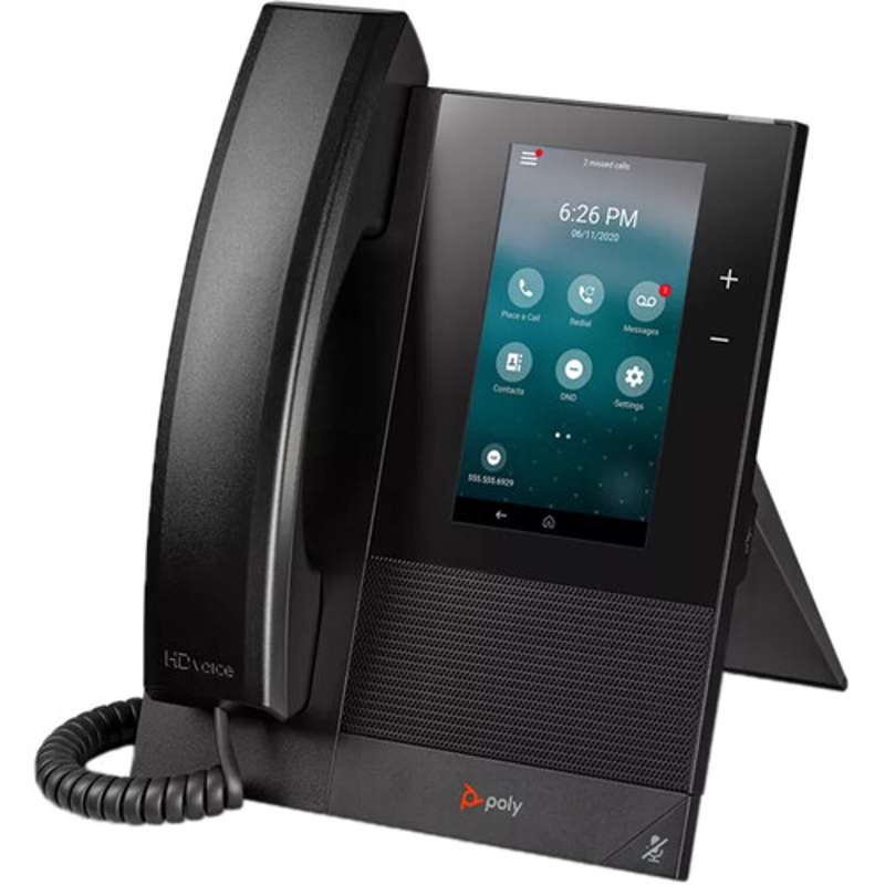 Poly CCX 400 Business Media Phone with Open SIP, PoE‑Enabled, TAA‑Compliant, US (849A3AA#ABA)