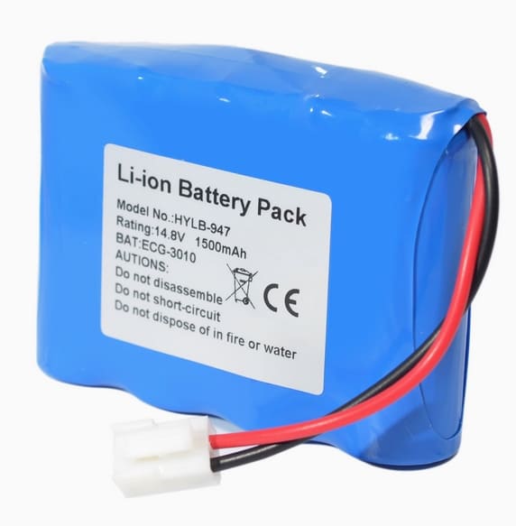 ECG-3010 HYLB-947 Battery for Biocare ECG-3010 ECG-3010 Digital 3-channel ECG