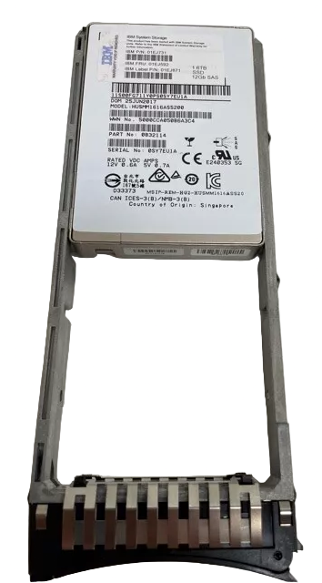 0B32114 HUSMM1616ASS200 IBM 1.6TB 12Gbps 2.5" SAS V3700 V2