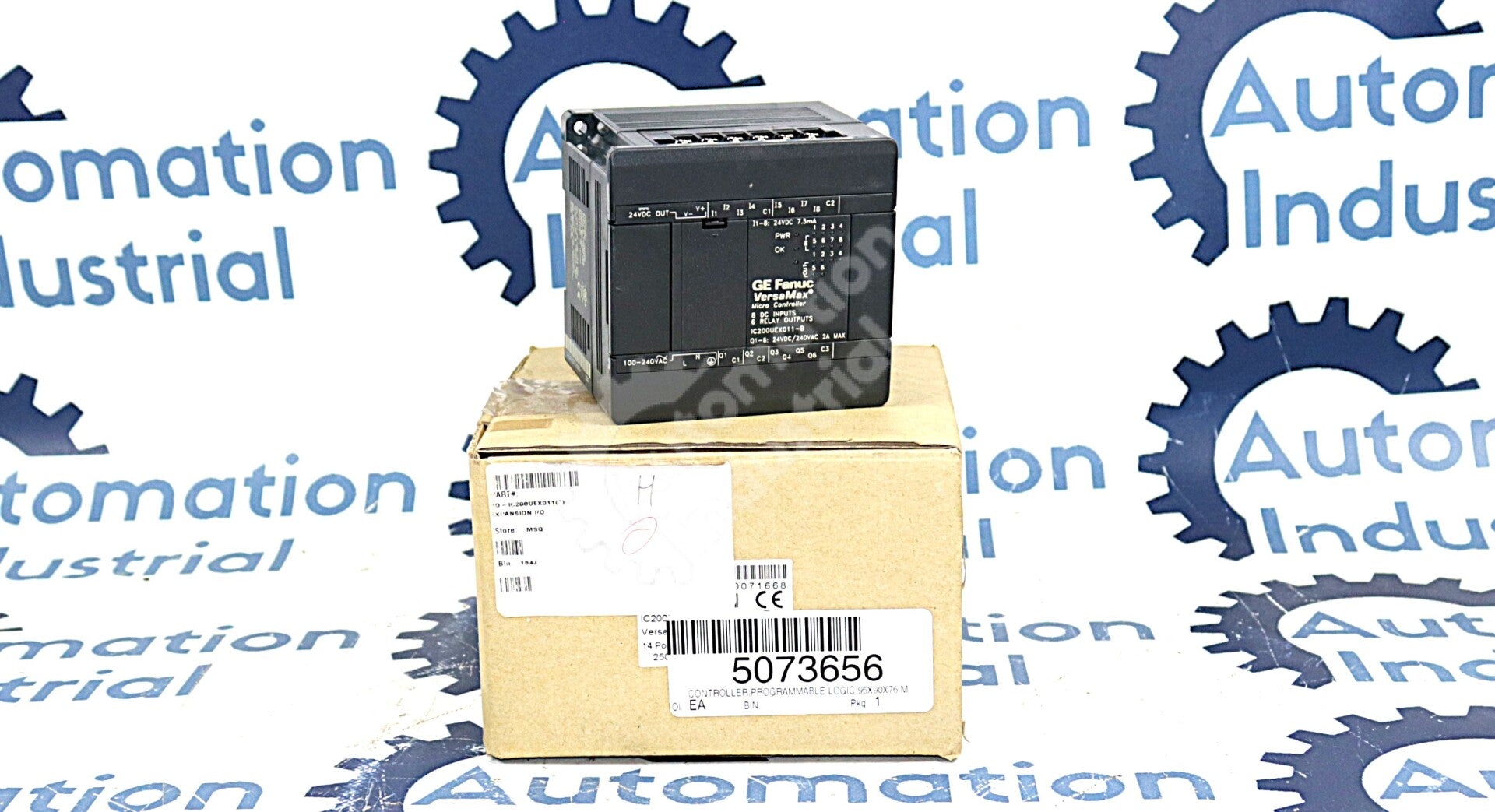 IC200UEX011-B By General Electric Micro PLC14 Point Expansion AC/DC/Relay NSFP