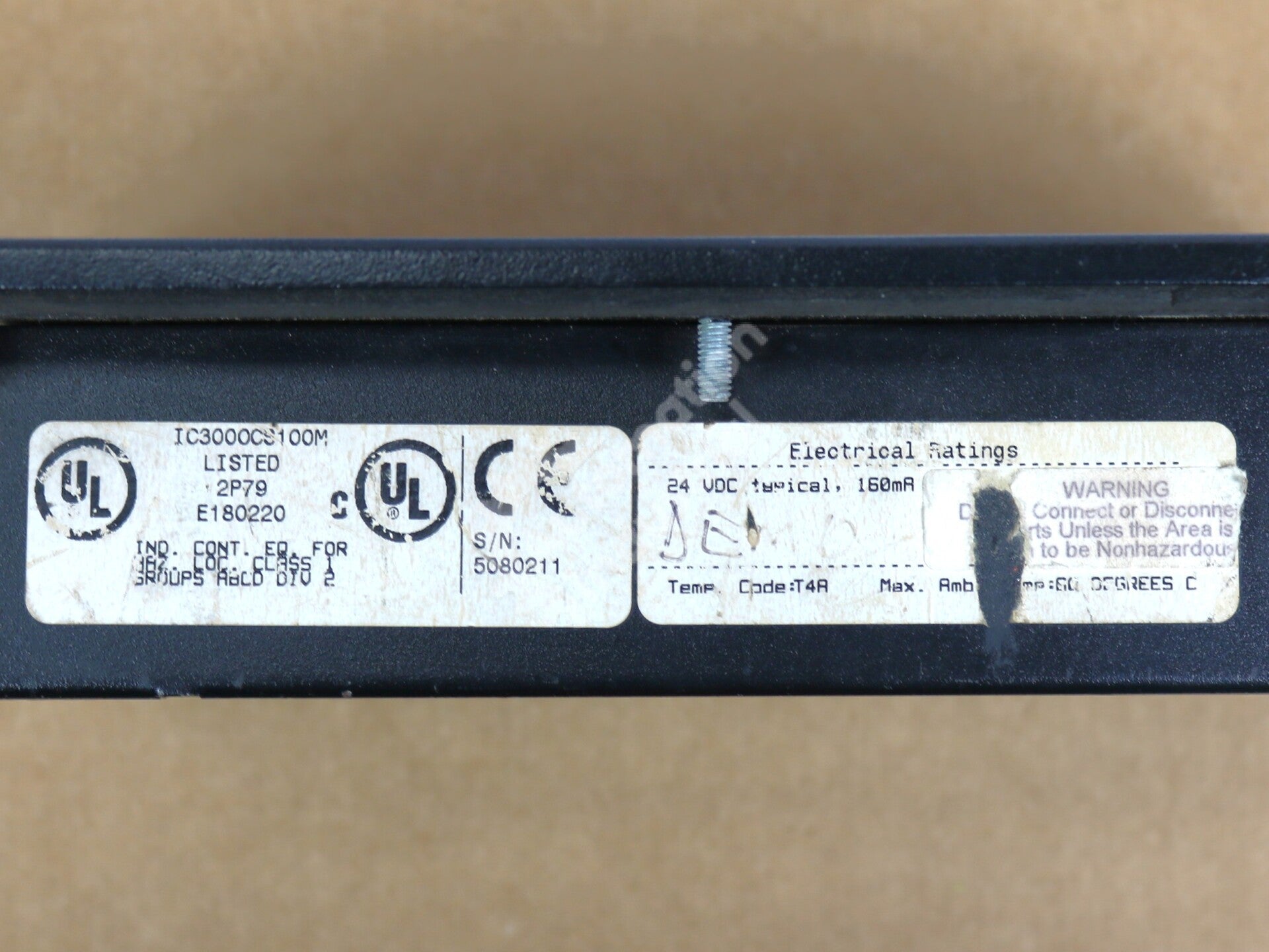 IC300OCS100 By GE IC300OCS100M 24VDC LCD Display Operator Control Panel