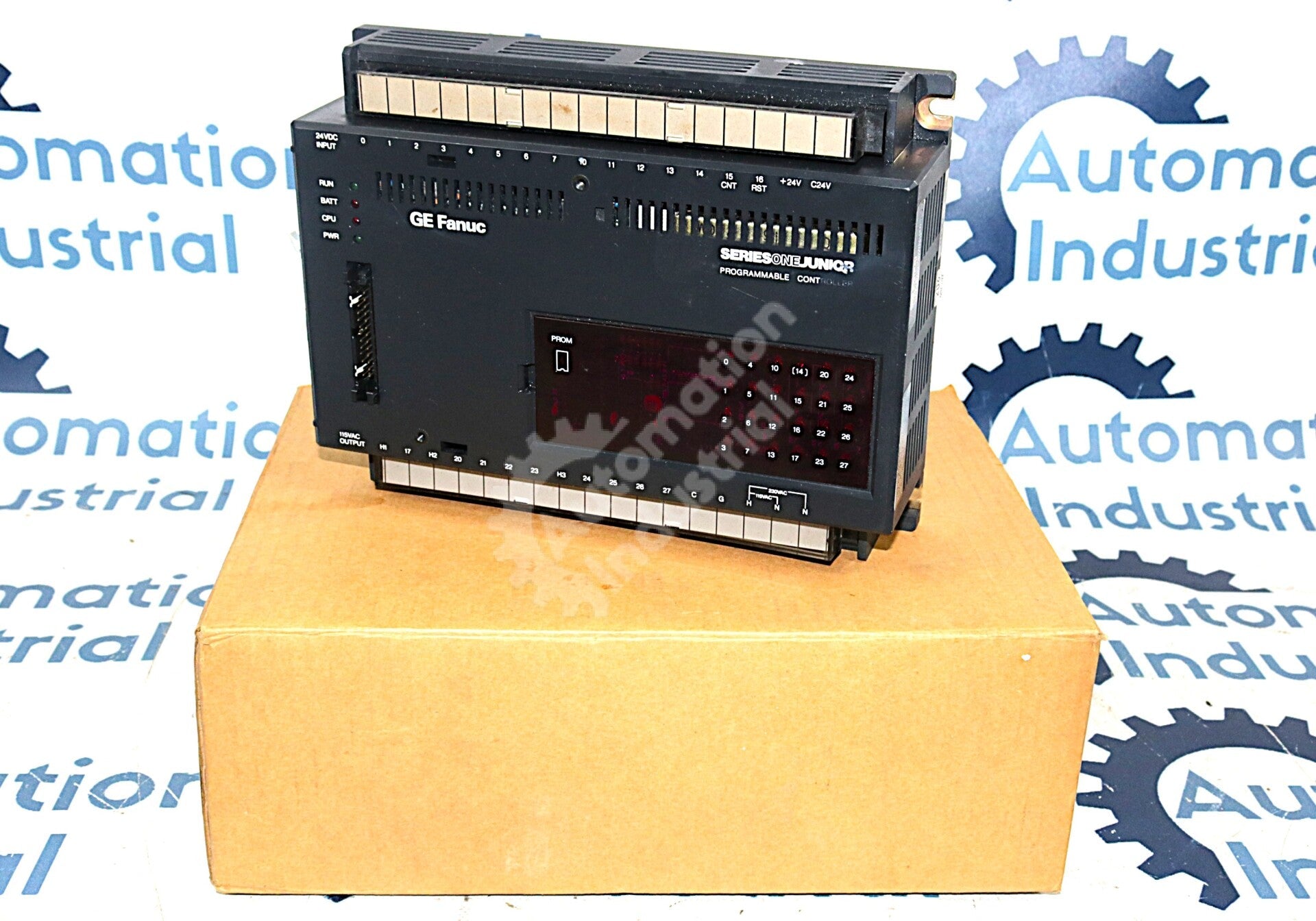 IC609SJR102 By GE Series One Jr 24VDC/115-230VAC Output Programmable Controller
