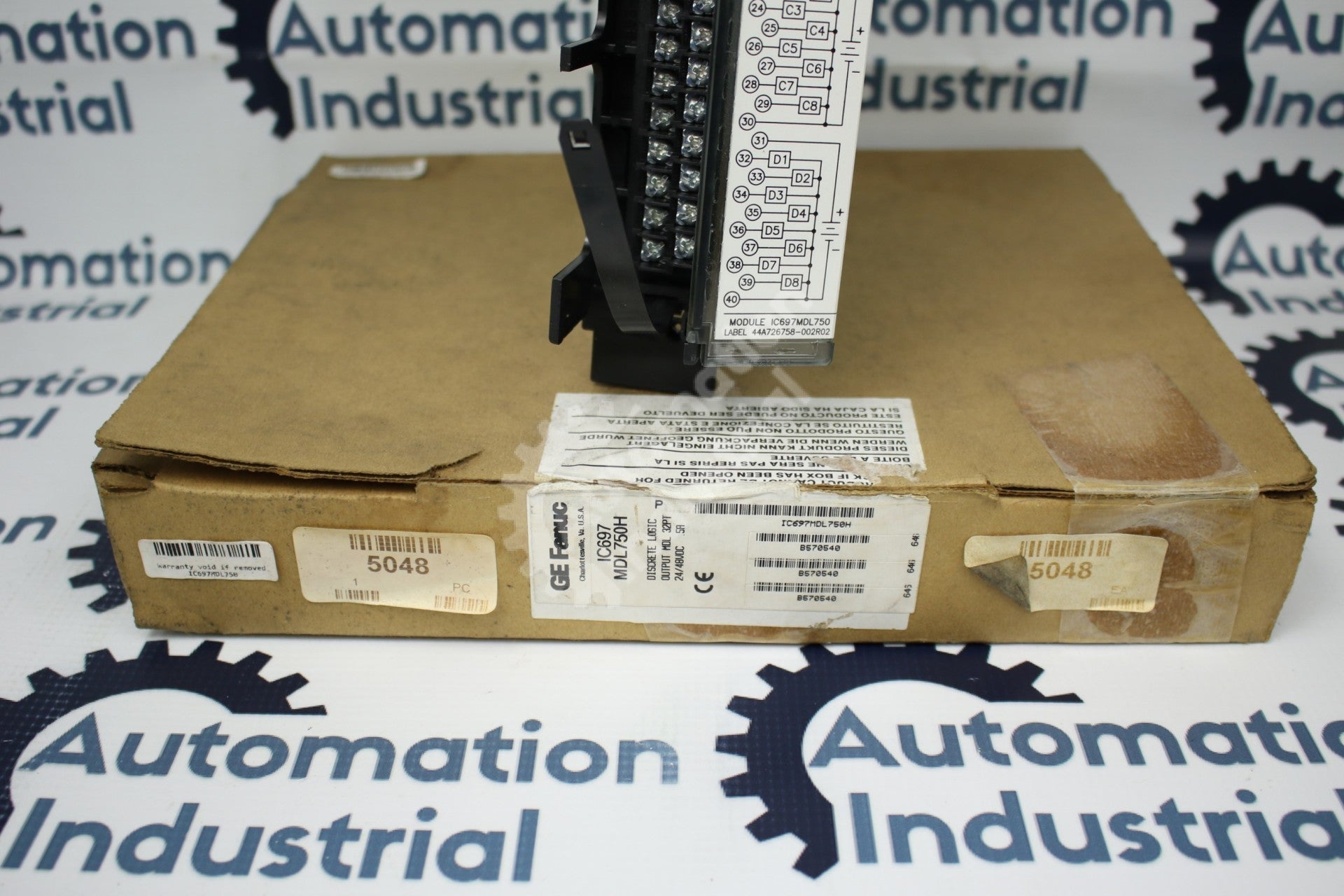 GE Fanuc IC697MDL750 IC697MDL750H Output Module New Surplus Factory Package