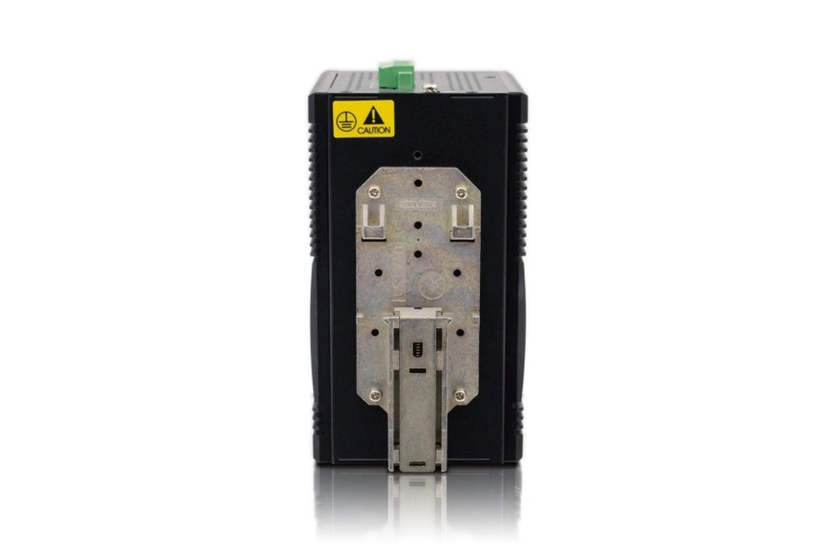 IGS-1608SM-SE-E - 16 copper + 8 SFP port SNMP/web-managed Industrial switch with Sync-E, DIN rail mount, extreme temp