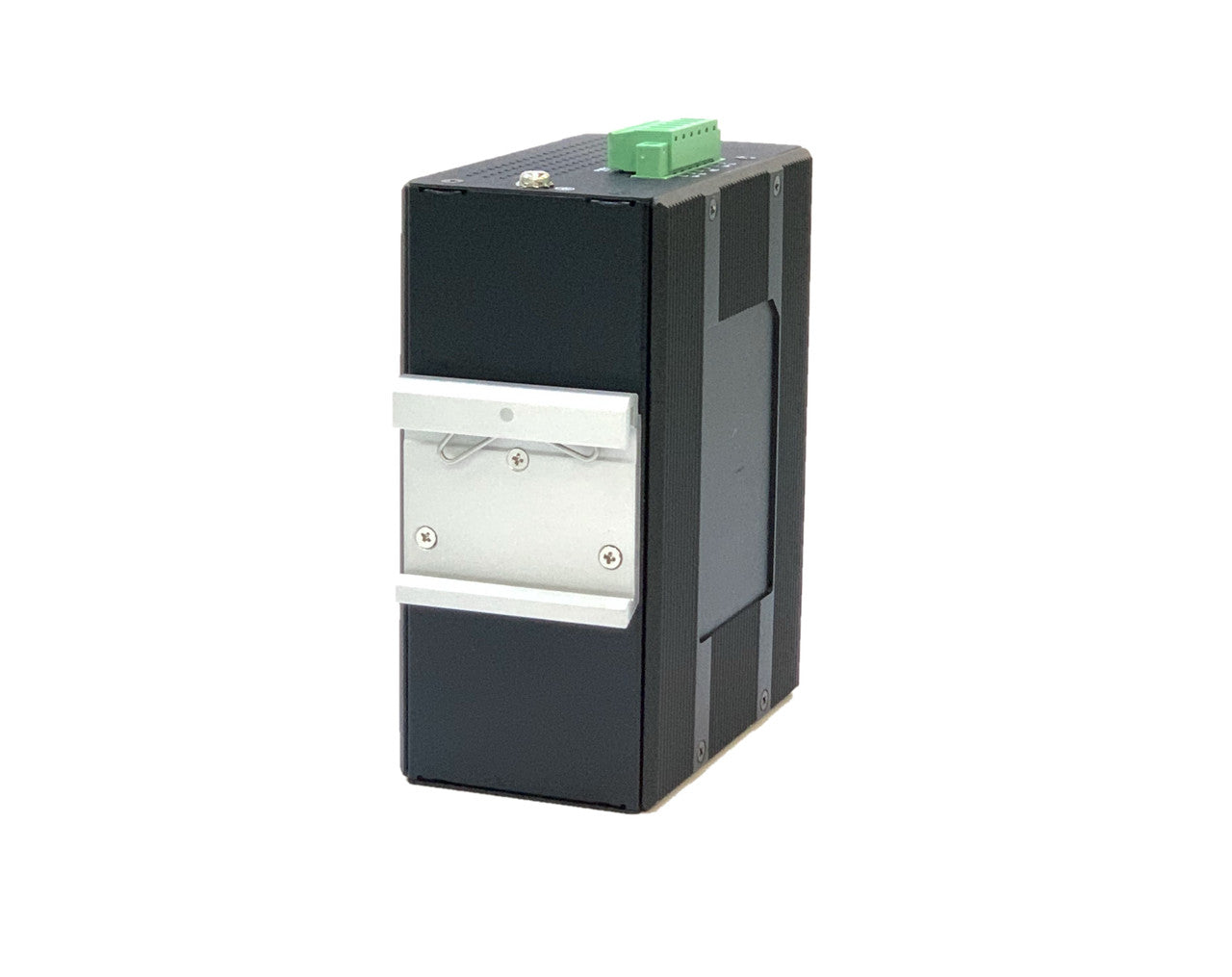 IMC-1000S-PHE12 - Gigabit Ethernet to SFP slot industrial fiber media converter with PoE 30W output, -20-75 Celsius