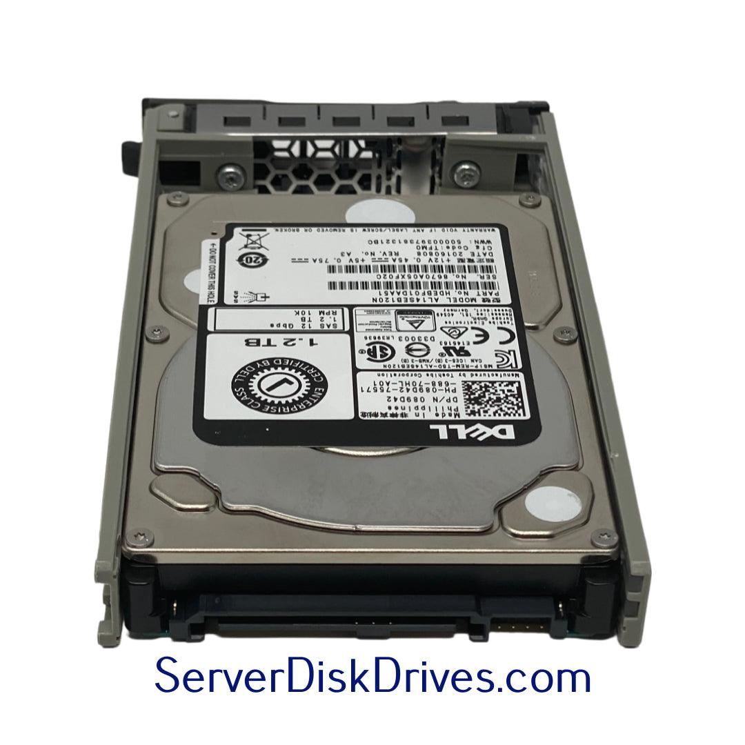 89D42 Dell 1.2TB 10K RPM 12Gb/s 2.5 SAS Hard Drive AL14SEB120N